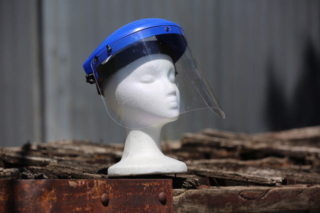 Full Face Shield Bundle – 10 Clear Visors + 1 Adjustable Headgear