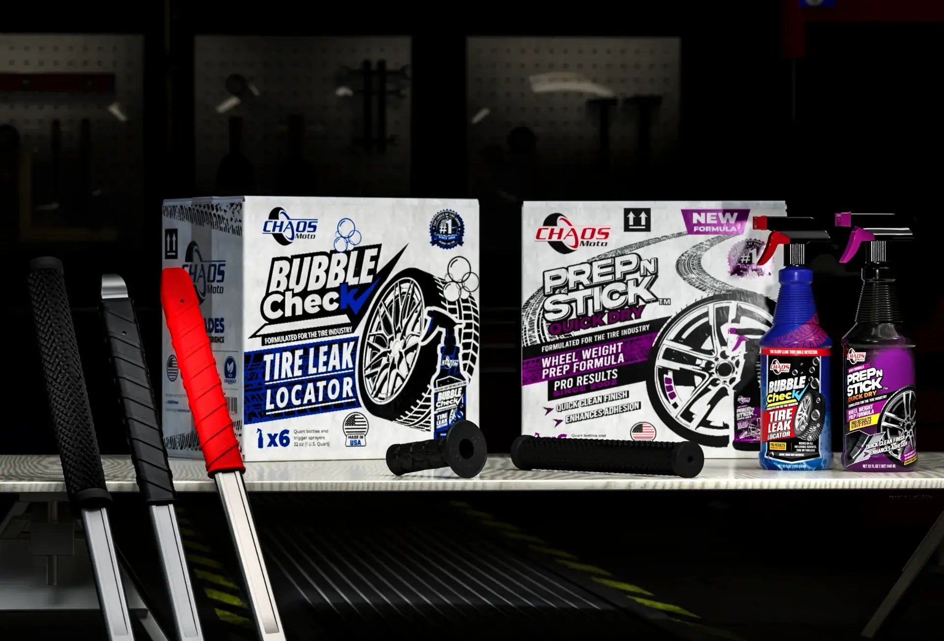 CHAOS Moto chemical and tool products